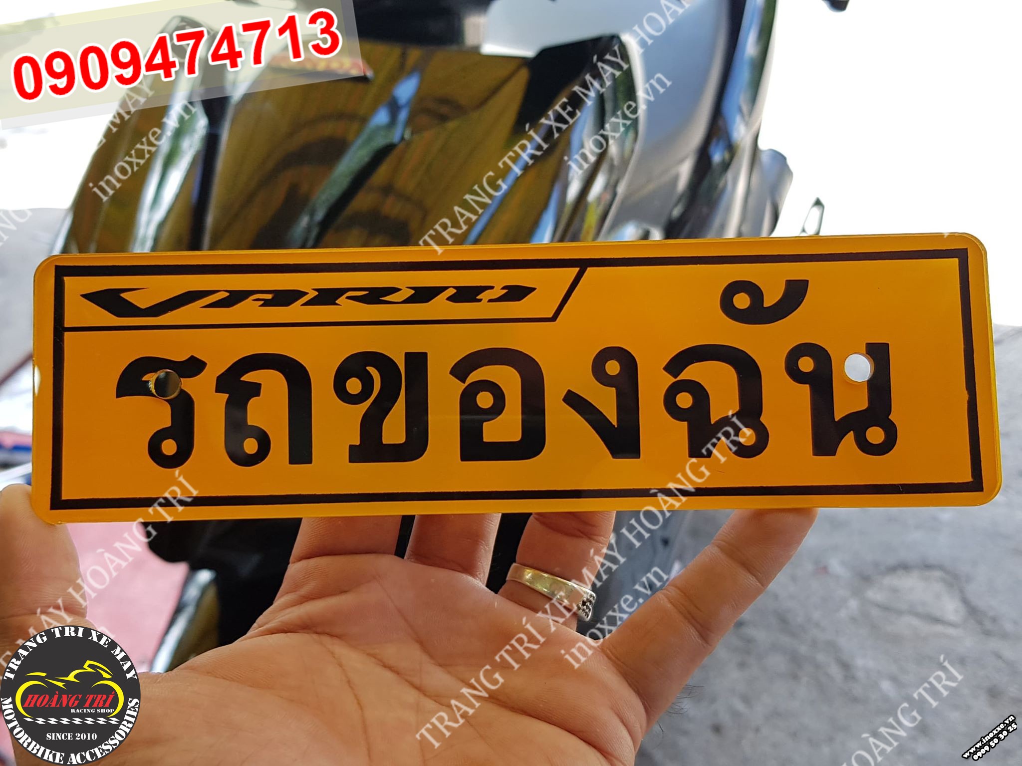 Bảng tên Vario chữ Thái Lan